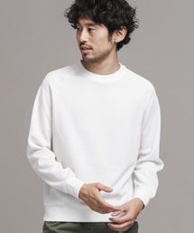 NANO universe | 交編鹿の子クルーネックラグランスリーブカットソー(Tシャツ/カットソー)