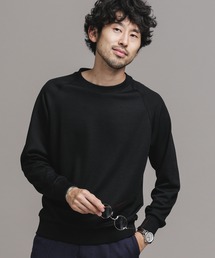NANO universe | 交編鹿の子クルーネックラグランスリーブカットソー(Tシャツ/カットソー)