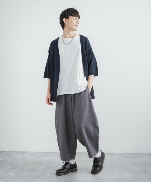 Rocky Monroe(ロッキーモンロー)の「ワイドテーパードアンクルイージーバルーンパンツ(その他パンツ・メンズ・ブラック/ベージュ/ブラウン/グレー/チャコール・LL/M/L/S)」の14枚目の写真
