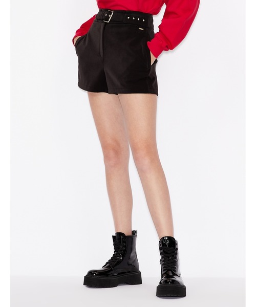 セール A Xアルマーニ エクスチェンジ エコスエード ショートパンツ その他パンツ Armani Exchange アルマーニエクスチェンジ のファッション通販 Zozotown