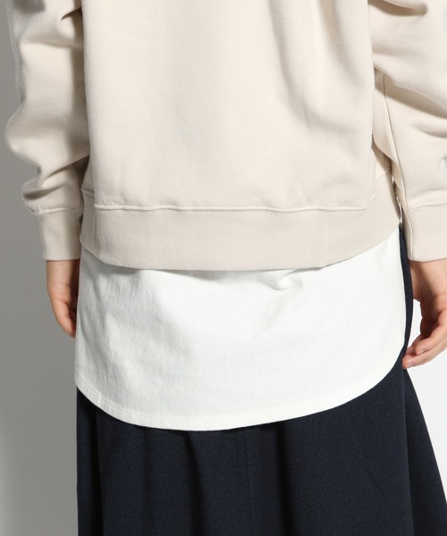 niko and...(ニコアンド)の「ヘムテイル重ね裏毛プルオーバー(Tシャツ/カットソー・レディース・ブラック/アイボリー/ライトブルー・LARGE/MEDIUM)」の16枚目の写真