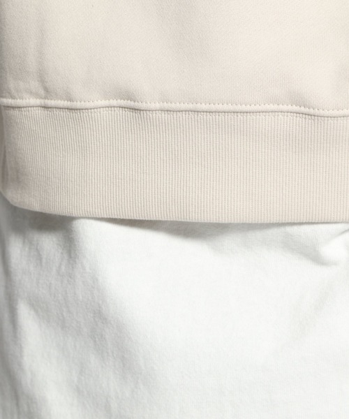 niko and...(ニコアンド)の「ヘムテイル重ね裏毛プルオーバー(Tシャツ/カットソー・レディース・ブラック/アイボリー/ライトブルー・LARGE/MEDIUM)」の18枚目の写真
