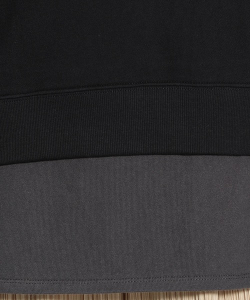 niko and...(ニコアンド)の「ヘムテイル重ね裏毛プルオーバー(Tシャツ/カットソー・レディース・ブラック/アイボリー/ライトブルー・LARGE/MEDIUM)」の17枚目の写真