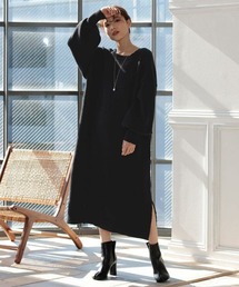 DONOBAN（ドノバン）の「WEARIST [yunさん着用] 2WAYヘンリーニットワンピース（ワンピース・レディース）」