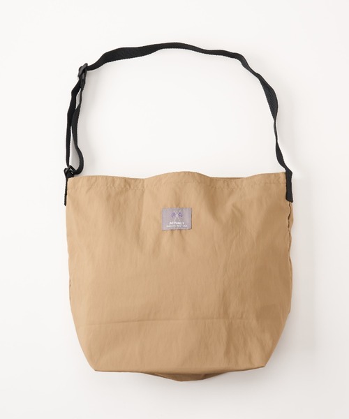 BIRTHDAY BAR（バースデイバー）の「保冷ワンショルダー エコバッグ（エコバッグ/サブバッグ・レディース・ブラック/ベージュ/グレー/ブルー/Black/ライトグレー/ダークグレー・フリー）」の6枚目の写真