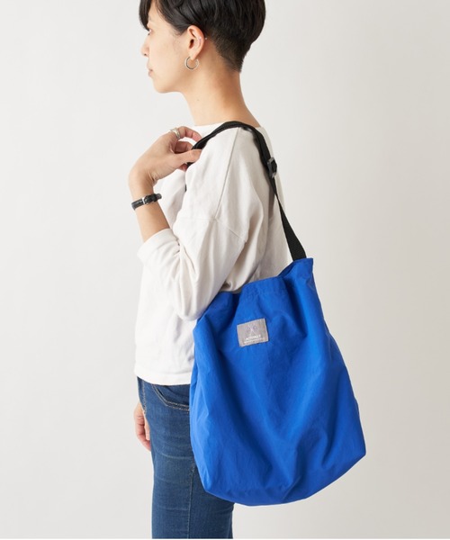 BIRTHDAY BAR（バースデイバー）の「保冷ワンショルダー エコバッグ（エコバッグ/サブバッグ・レディース・ブラック/ベージュ/グレー/ブルー/Black/ライトグレー/ダークグレー・フリー）」の7枚目の写真