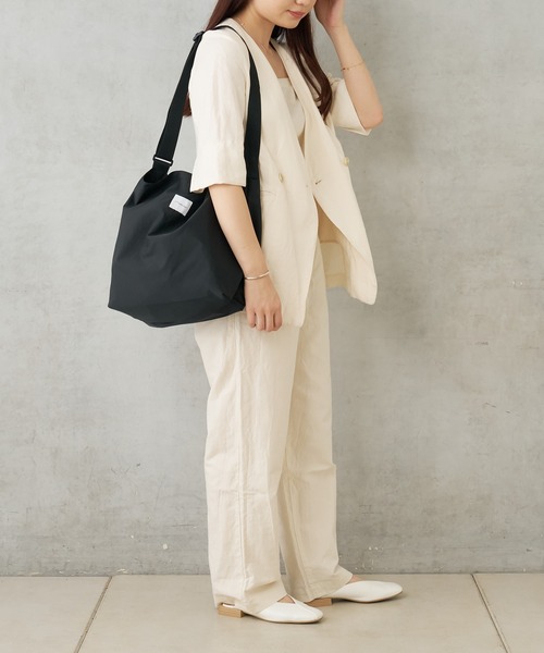 BIRTHDAY BAR（バースデイバー）の「保冷ワンショルダー エコバッグ（エコバッグ/サブバッグ・レディース・ブラック/ベージュ/グレー/ブルー/Black/ライトグレー/ダークグレー・フリー）」の18枚目の写真