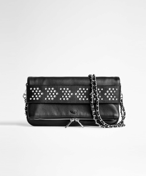 ROCK STRAP GRAINED LEATHER + ARROW STUDS（ショルダーバッグ）｜ZADIG&VOLTAIRE（ザディグ