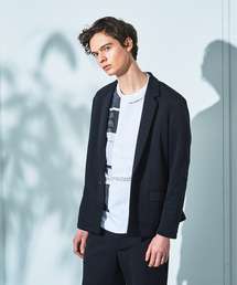 5351 POUR LES HOMMES | 【セットアップ対応】イージー ポンチ カット ジャケット(テーラードジャケット)