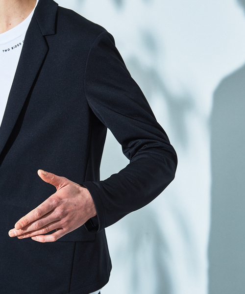 5351 POUR LES HOMMES（ゴーサンゴーイチプールオム）の「【セットアップ対応】イージー ポンチ カット ジャケット（テーラードジャケット・メンズ・ブラック・44/46/48/50）」の8枚目の写真