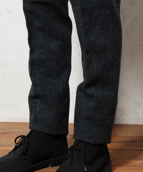 green label relaxing（グリーンレーベルリラクシング）の「□SHETLAND/TWEED S/テーパードパンツ ◆（その他パンツ・メンズ・ブラック/ダークグリーン/ネイビー・SMALL/LARGE/MEDIUM/X-LARGE）」の15枚目の写真