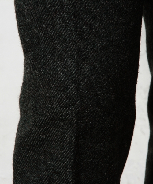 green label relaxing（グリーンレーベルリラクシング）の「□SHETLAND/TWEED S/テーパードパンツ ◆（その他パンツ・メンズ・ブラック/ダークグリーン/ネイビー・SMALL/LARGE/MEDIUM/X-LARGE）」の9枚目の写真