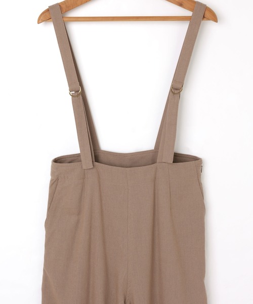 andme(アンドミー)の「レーヨンリネンサスペンダー付きサロペット(サロペット/オーバーオール・レディース・グレー系その他/ベージュ/ネイビー/ブラック/ライトカーキ/カーキ/ブラウン/テラコッタ/ベージュ系その他2・M/L)」の22枚目の写真