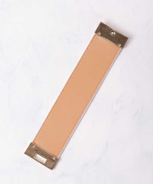 Ree&Mee（リーアンドミー）の「Ree＆Mee ブレスレット バングル ゴールド バックル ブレス アクセサリー（ブレスレット・メンズ・ホワイト/ブラック/ベージュ/ベージュ系その他/ホワイト系その他・FREE）」の15枚目の写真