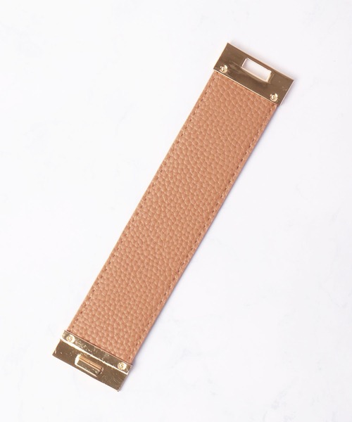 Ree&Mee（リーアンドミー）の「Ree＆Mee ブレスレット バングル ゴールド バックル ブレス アクセサリー（ブレスレット・メンズ・ホワイト/ブラック/ベージュ/ベージュ系その他/ホワイト系その他・FREE）」の14枚目の写真