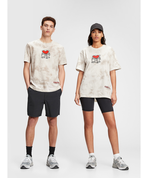 GAP（ギャップ）の「キース・ヘリング グラフィックTシャツ（Tシャツ/カットソー・メンズ・ネイビー/グレー/ブルー/その他/その他2/その他3・S/M/L/XL/XS）」の6枚目の写真
