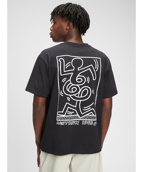 GAP（ギャップ）の「キース・ヘリング グラフィックTシャツ（Tシャツ/カットソー・メンズ・ネイビー/グレー/ブルー/その他/その他2/その他3・S/M/L/XL/XS）」の13枚目の写真