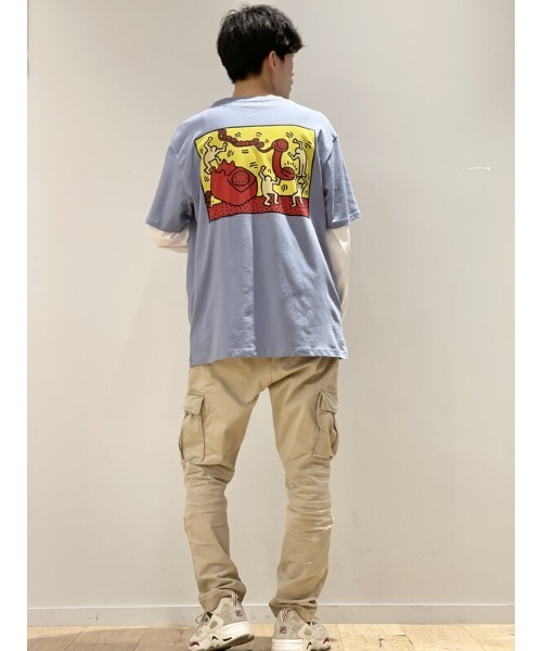 GAP（ギャップ）の「キース・ヘリング グラフィックTシャツ（Tシャツ/カットソー・メンズ・ネイビー/グレー/ブルー/その他/その他2/その他3・S/M/L/XL/XS）」の17枚目の写真