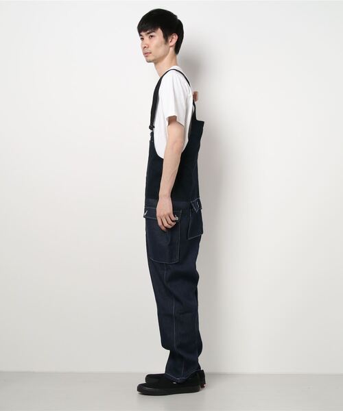 aimoha(アイモハ)の「【S'more】アウトドアアパレル サロペット(サロペット/オーバーオール・メンズ・ネイビー/カーキ・XX-LARGE/LARGE/X-LARGE/MEDIUM)」の3枚目の写真