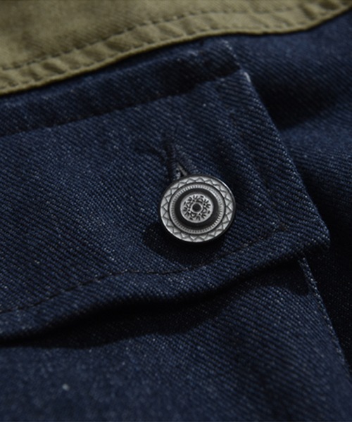 aimoha(アイモハ)の「【S'more】アウトドアアパレル サロペット(サロペット/オーバーオール・メンズ・ネイビー/カーキ・XX-LARGE/LARGE/X-LARGE/MEDIUM)」の13枚目の写真