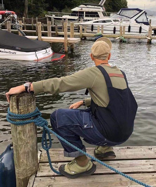 aimoha(アイモハ)の「【S'more】アウトドアアパレル サロペット(サロペット/オーバーオール・メンズ・ネイビー/カーキ・XX-LARGE/LARGE/X-LARGE/MEDIUM)」の8枚目の写真