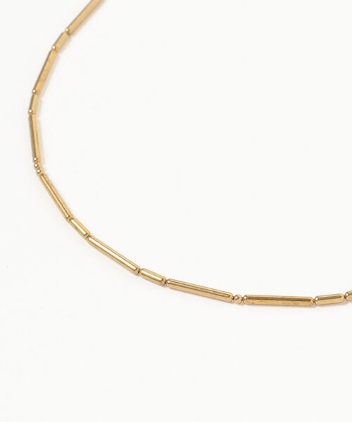 Ray BEAMS（レイビームス）の「Ray BEAMS / ブラスビーズ ロング ネックレス（ネックレス・レディース・ゴールド・ONE SIZE）」の2枚目の写真