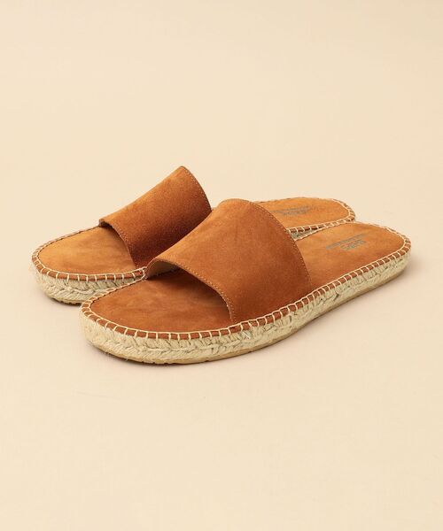 SHIPS(シップス)の「SHIPS: スエード サンダル(サンダル・メンズ・ブラック/ベージュ/キャメル・41/42/43)」の3枚目の写真