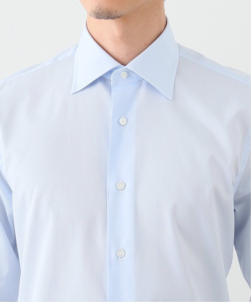 EDIFICE（エディフィス）の「セミワイド ポプリン シャツ（ビジネスシャツ・メンズ・ホワイト/ブルー・40/38/39/41/37）」の15枚目の写真