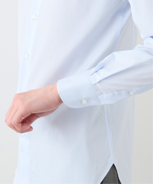 EDIFICE（エディフィス）の「セミワイド ポプリン シャツ（ビジネスシャツ・メンズ・ホワイト/ブルー・40/38/39/41/37）」の10枚目の写真