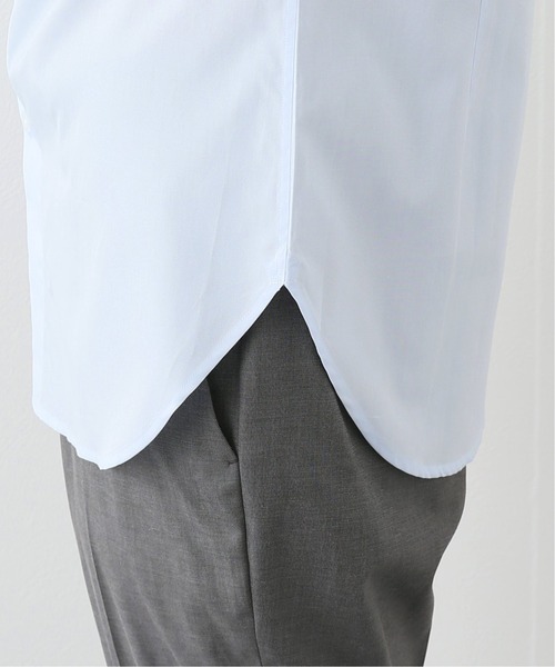 EDIFICE（エディフィス）の「セミワイド ポプリン シャツ（ビジネスシャツ・メンズ・ホワイト/ブルー・40/38/39/41/37）」の6枚目の写真