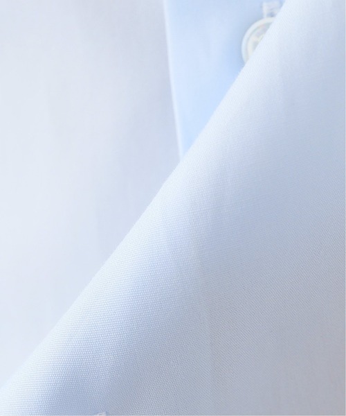 EDIFICE（エディフィス）の「セミワイド ポプリン シャツ（ビジネスシャツ・メンズ・ホワイト/ブルー・40/38/39/41/37）」の16枚目の写真
