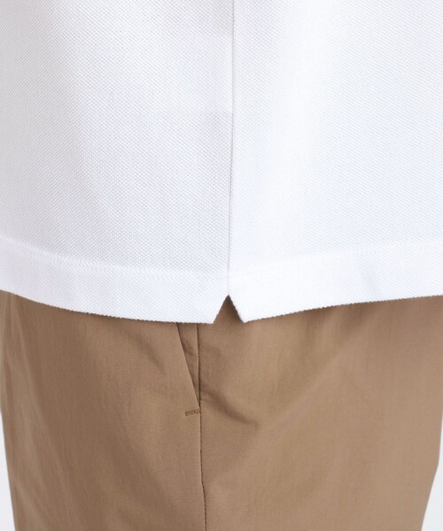 MACKINTOSH PHILOSOPHY（ﾏｯｷﾝﾄｯｼｭ ﾌｨﾛｿﾌｨｰ）の「コットン鹿の子 BB 半袖ヘンリーポロ（ポロシャツ・メンズ・ホワイト/グレー/ダークネイビー・40/38/36）」の17枚目の写真