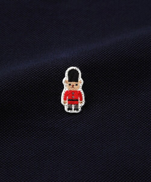 MACKINTOSH PHILOSOPHY（ﾏｯｷﾝﾄｯｼｭ ﾌｨﾛｿﾌｨｰ）の「コットン鹿の子 BB 半袖ヘンリーポロ（ポロシャツ・メンズ・ホワイト/グレー/ダークネイビー・40/38/36）」の21枚目の写真