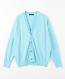 caban | CABaN コットンシルクカシミヤ Vネックカーディガン(ニット/セーター)