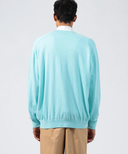 最安値挑戦 Vネックカーディガン ニット セーター Caban トップス Caban キャバン のファッション コットンシルクカシミヤ Caban キャバン のニット セーター Caban コットンシルクカシミヤ