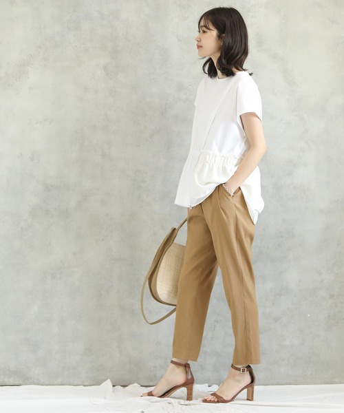 Auie F バイオリネントラックパンツ  Gready Brilliant Gready Brilliant（グレディブリリアン）の「バイオリネン