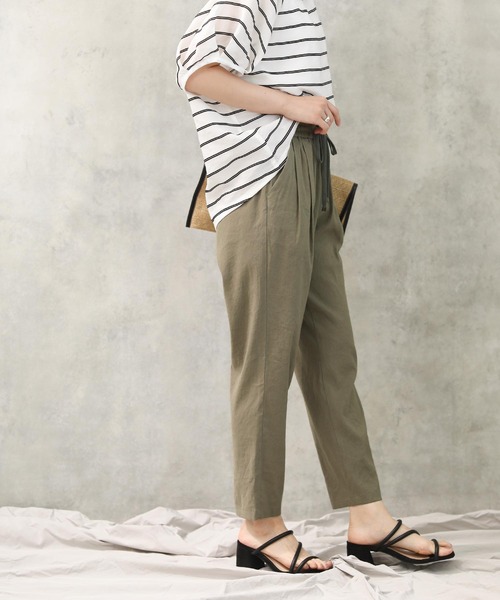 Auie F バイオリネントラックパンツ  Gready Brilliant Gready Brilliant（グレディブリリアン）の「バイオリネン