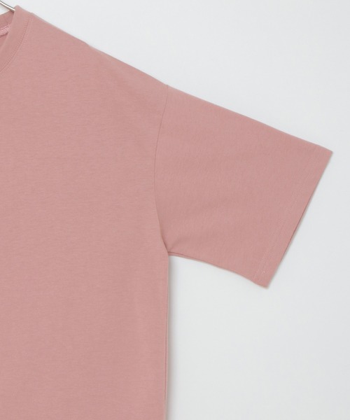 ikka(イッカ)の「タケウチアツシコラボアウトドアTシャツ LADIES(薪割り)(Tシャツ/カットソー・レディース・ベージュ/オフホワイト/ピンク・S/M/L/XL)」の7枚目の写真