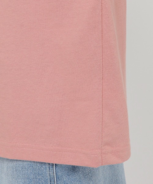 ikka(イッカ)の「タケウチアツシコラボアウトドアTシャツ LADIES(薪割り)(Tシャツ/カットソー・レディース・ベージュ/オフホワイト/ピンク・S/M/L/XL)」の19枚目の写真