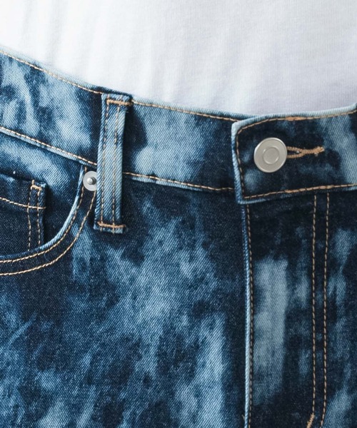 WEGO（ウィゴー）の「WEGO/ブリーチデニムスキニーパンツ（デニムパンツ・メンズ・コバルトブルー/スカイブルー・MEDIUM/LARGE）」の13枚目の写真