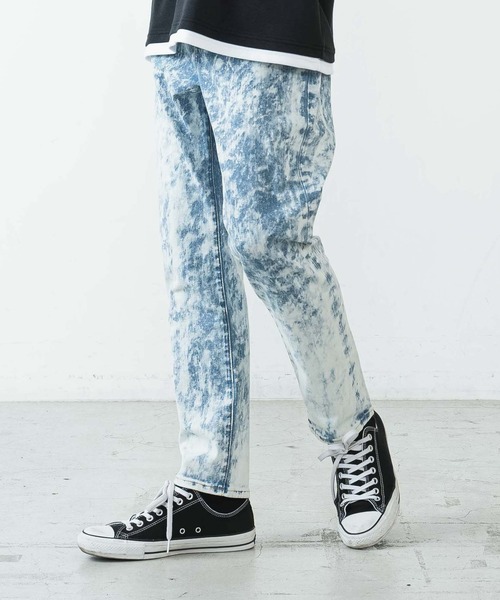 WEGO（ウィゴー）の「WEGO/ブリーチデニムスキニーパンツ（デニムパンツ・メンズ・コバルトブルー/スカイブルー・MEDIUM/LARGE）」の16枚目の写真