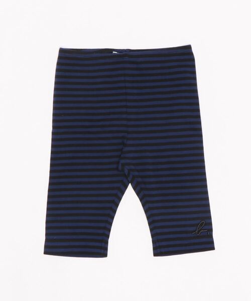 agnes b.(アニエスベー)の「J190 L JERICHO ベビー ボーダーレギンス(レギンス/スパッツ・キッズ・ネイビー・2YEAR/1YEAR/18M)」の1枚目の写真