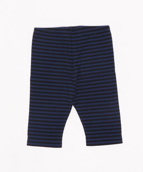 agnes b.(アニエスベー)の「J190 L JERICHO ベビー ボーダーレギンス(レギンス/スパッツ・キッズ・ネイビー・2YEAR/1YEAR/18M)」の2枚目の写真