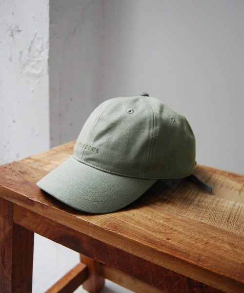 ROPE' PICNIC(ロペピクニック)の「キャンバスバックリボンキャップ(キャップ・レディース・ブラック/キナリ/カーキ/パープル系その他・FREE)」の1枚目の写真