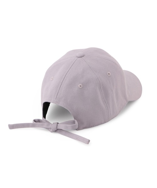 ROPE' PICNIC(ロペピクニック)の「キャンバスバックリボンキャップ(キャップ・レディース・ブラック/キナリ/カーキ/パープル系その他・FREE)」の6枚目の写真