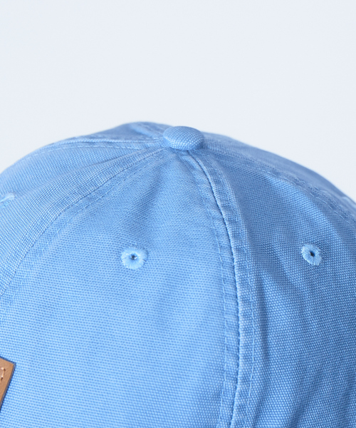 Carhartt(カーハート)の「【Carhartt / カーハート】 キャンバス ロゴ キャップ CAP(キャップ・メンズ・サックスブルー/オレンジ・フリー)」の10枚目の写真