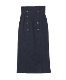 LAGUNAMOON | フロントボタンミリタリータイトスカート(スカート)