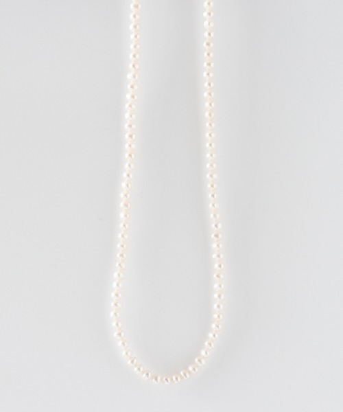 JUICY ROCK（ジューシーロック）の「SV925 淡水パールネックレス（ネックレス・レディース・シルバー・ONE SIZE）」の4枚目の写真
