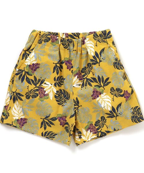 BREEZE（ブリーズ）の「フルーツ総柄パンツ 4分丈（その他パンツ・キッズ・グリーン/イエロー/レインボー/カーキ/ブラウン/ベージュ/ピンク/キナリ/ブルー/ミント・100/110/140/90/130/80/120）」の8枚目の写真