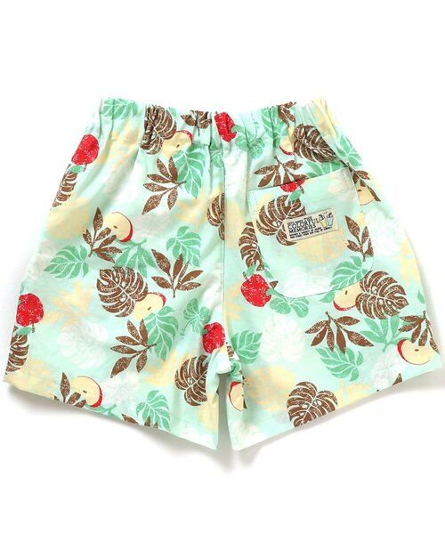 BREEZE（ブリーズ）の「フルーツ総柄パンツ 4分丈（その他パンツ・キッズ・グリーン/イエロー/レインボー/カーキ/ブラウン/ベージュ/ピンク/キナリ/ブルー/ミント・100/110/140/90/130/80/120）」の19枚目の写真